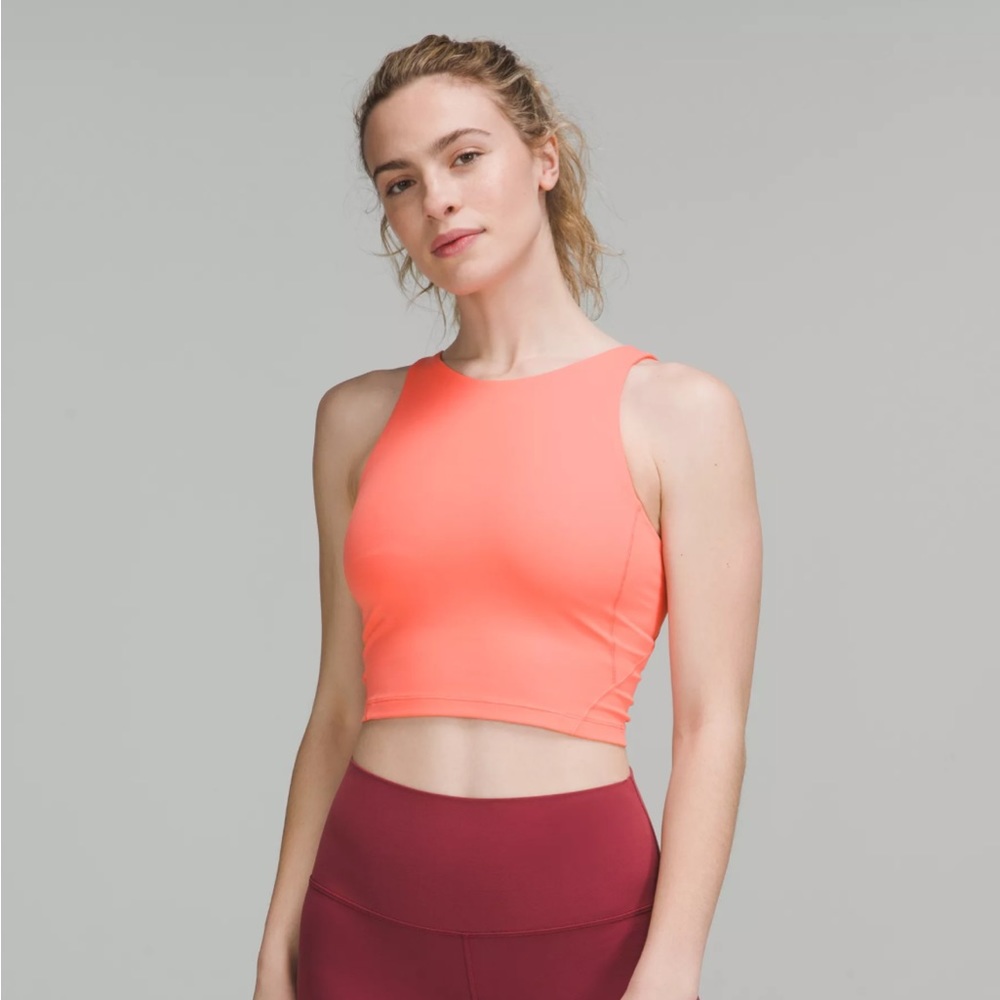 Lululemon Align High Neck Tank Raspberry Cream